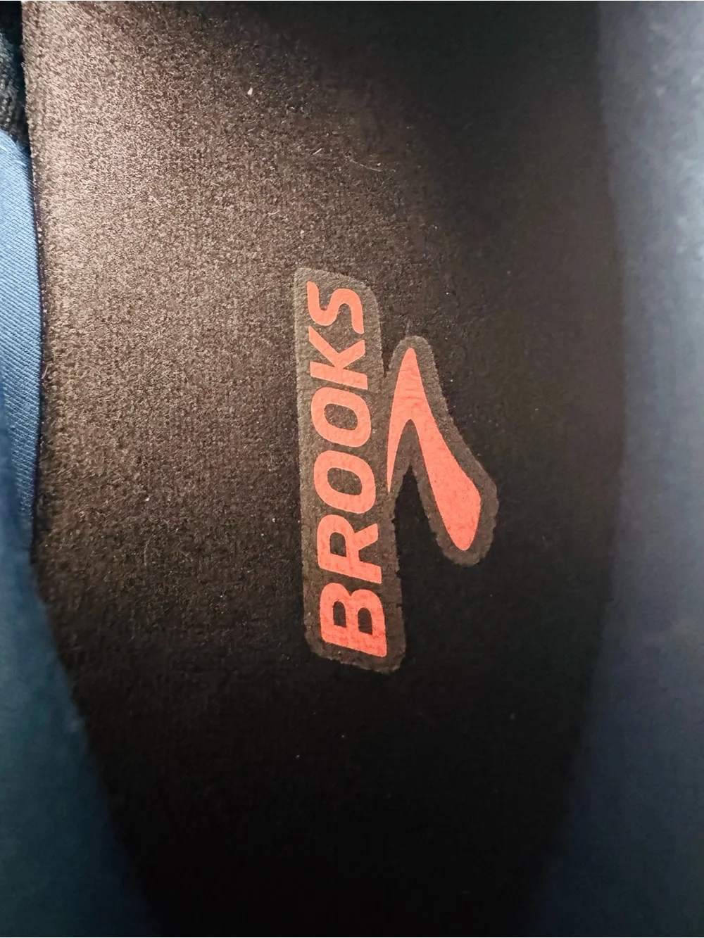 Brooks Men’s Ghost Running Shoes - Navy with Orange Accents